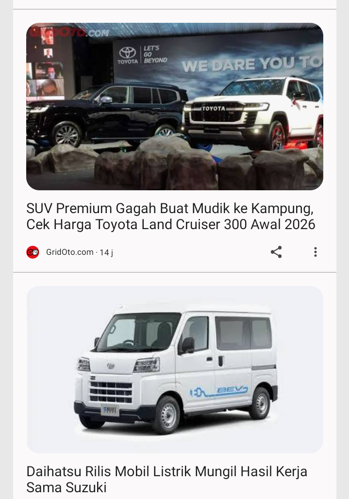 Daihatsu dan Suzuki menekankan efisiensi sebagai nilai utama.