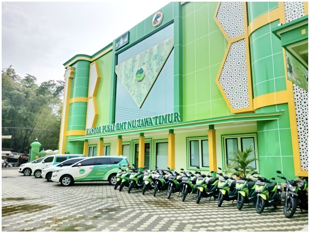 MEGAH: Kantor pusat BMT NU Jawa Timur di Desa Gapura Tengah, Kecamatan Gapura, Sumenep. (BMT NU JATIM UNTUK JPRM)