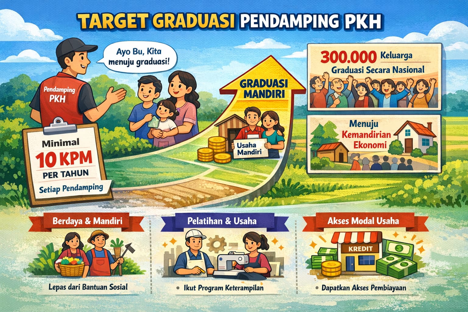 Ilustrasi dibantu AI