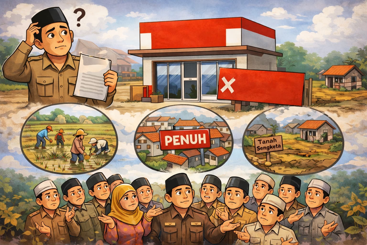 Ilustrasi dibantu AI