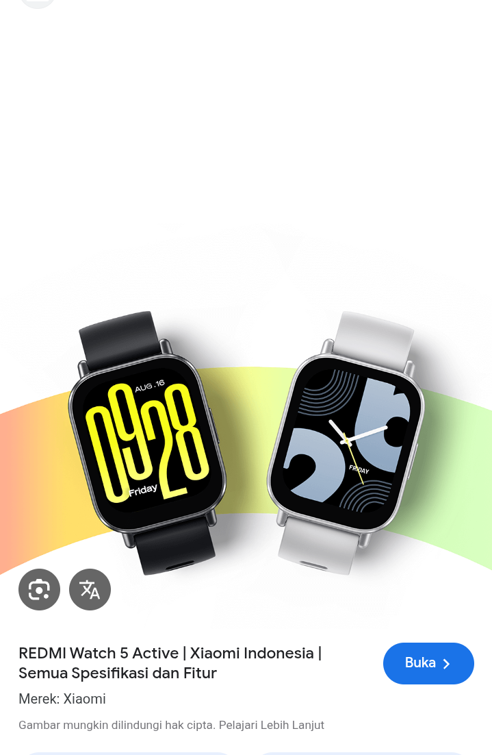 Xiaomi Watch 5 menawarkan tampilan tajam dan respons sentuhan presisi.