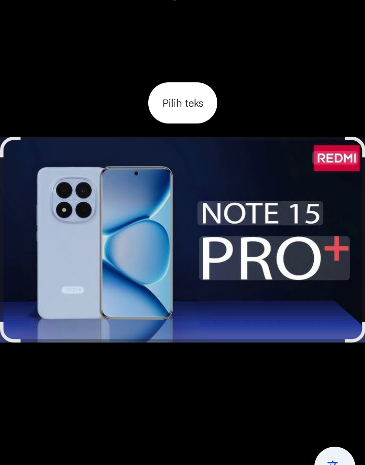 Redmi Note 15 Pro+ 5G tampil modern dengan modul kamera besar yang mencolok.
