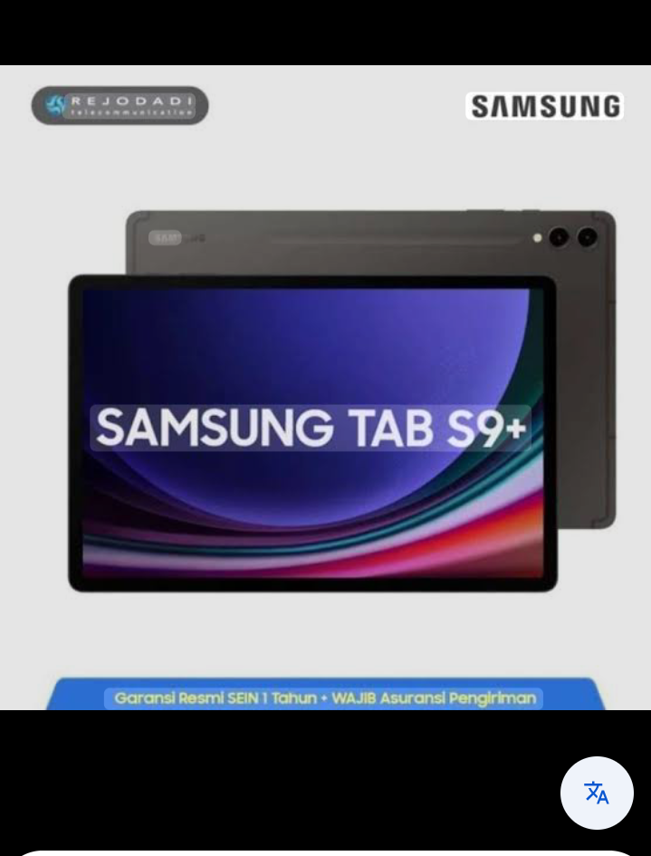 Samsung Galaxy Tab S9 Plus tampil sebagai tablet flagship yang menyasar pengguna premium.