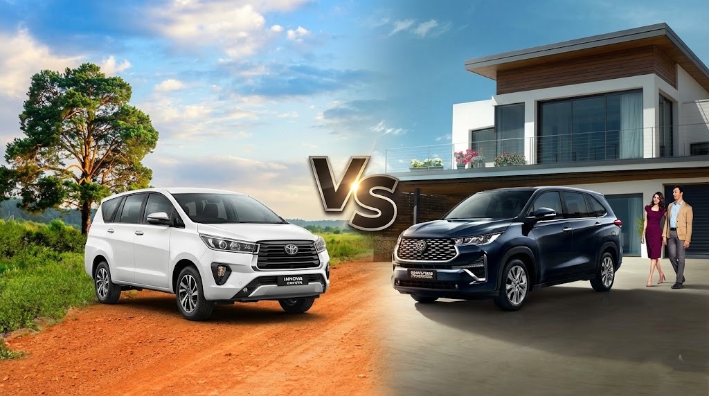 Innova Hycross vs  Innova Crysta 2026 