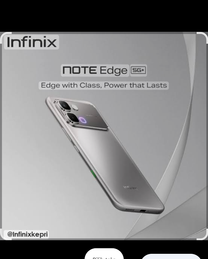 peluncuran Note Edge 5G Plus