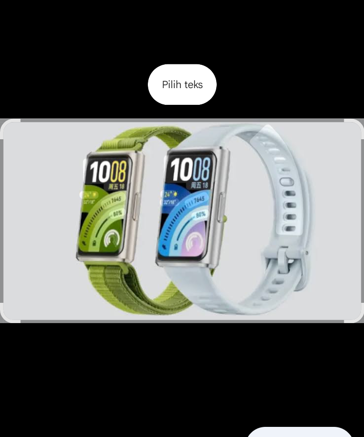 Huawei Band 11 tampil dengan desain ramping dan bobot ringan yang nyaman digunakan sepanjang hari.