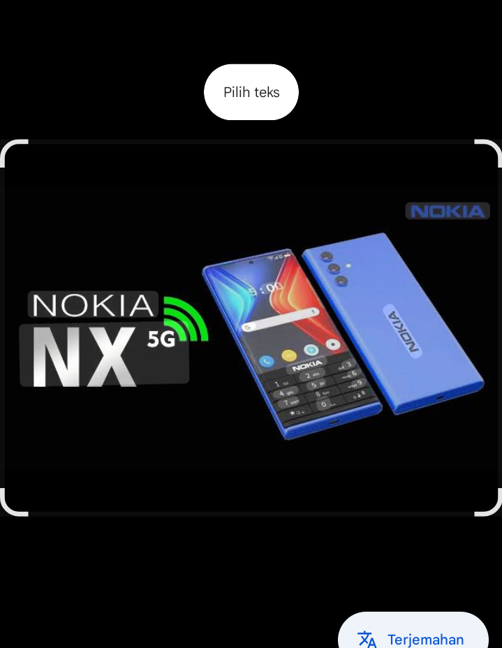Layar besar menjadi salah satu daya tarik utama Nokia NX 5G.