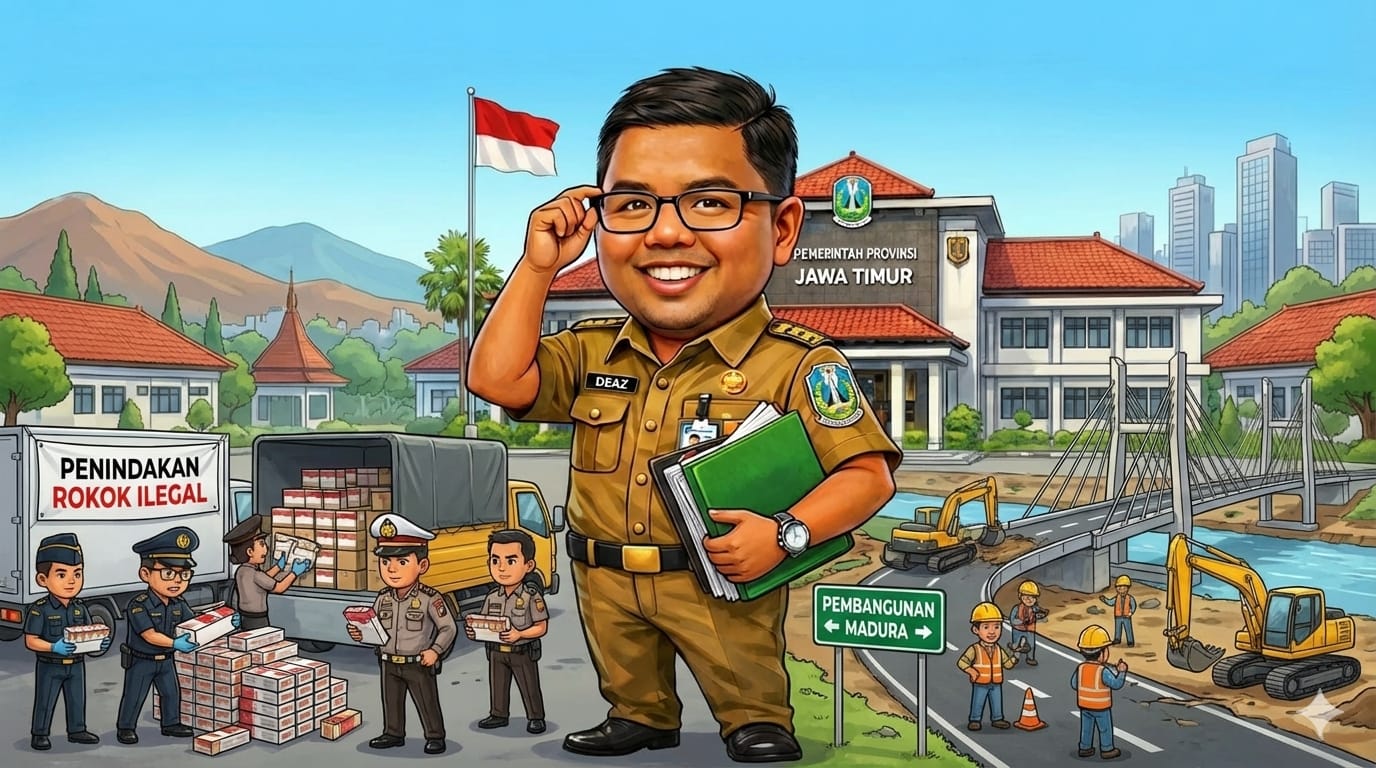 Ilustrasi potensi potensi industri tembakau dan dampak pembangunan di Madura.