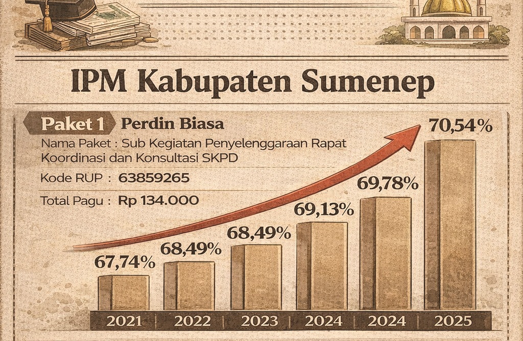 Grafis IPM kabupaten Sumenep