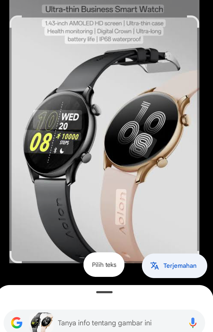 Aolon GTR 3 dibekali pemantau detak jantung real-time.