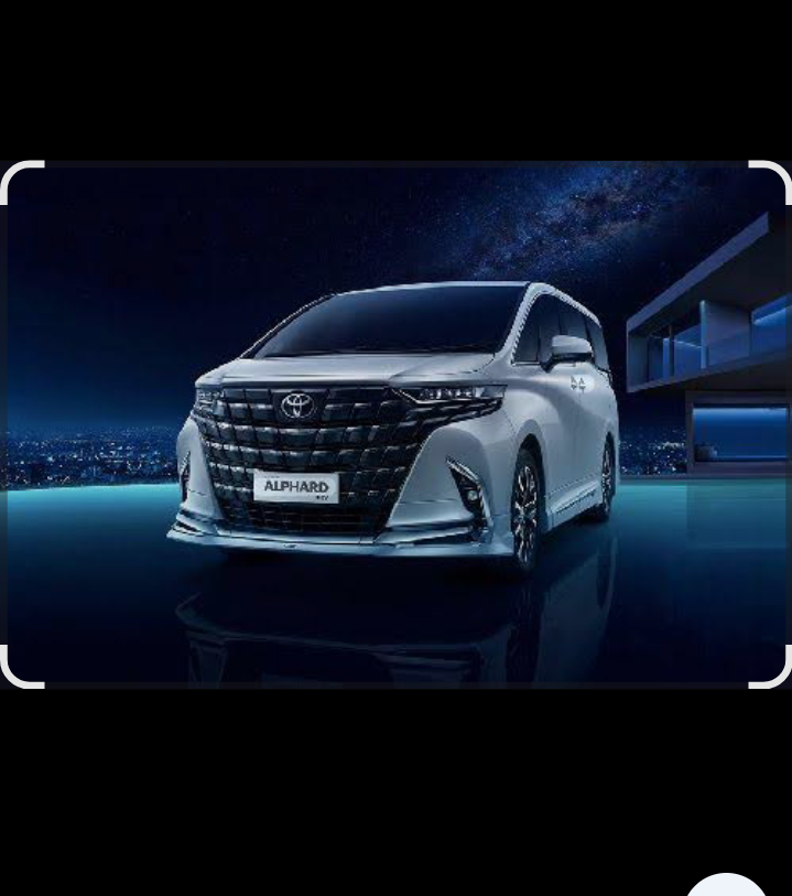Alphard HEV 2026 tampil dengan grille besar berkarakter tegas dan garis bodi yang lebih futuristis.