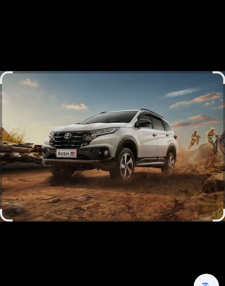 Toyota Safety Sense pada Rush 2026 mencakup sejumlah fitur pencegah tabrakan dan peringatan dini.