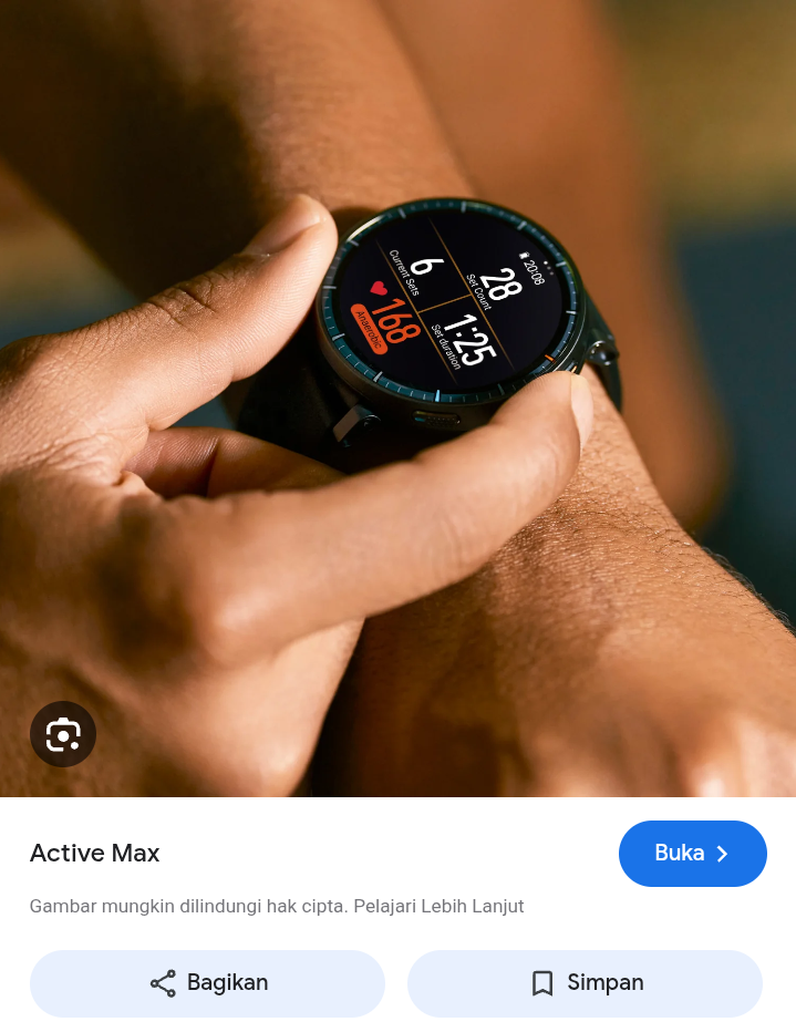 Sebagai bagian dari lini produk wearable Amazfit, Active Max mengusung filosofi keseimbangan antara performa dan efisiensi.
