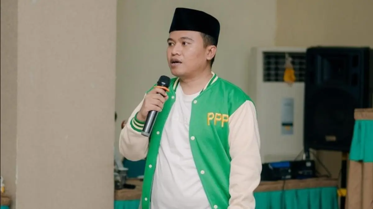 BERSAHAJA: Nurul Huda saat menyampaikan sambutan dalam acara iftar dan temu kader.

