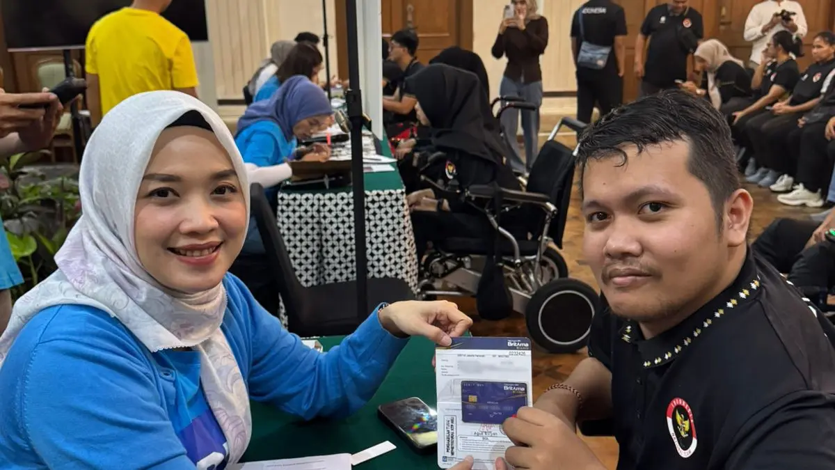 Atlit Indonesia yang berprestasi di ASEAN para games Thailand mendapat bonus dari BRI
