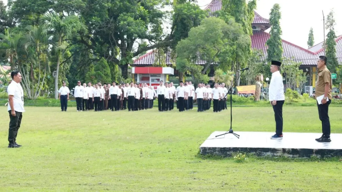 BERWIBAWA: Wakil Bupati Bangkalan Moch. Fauzan Ja