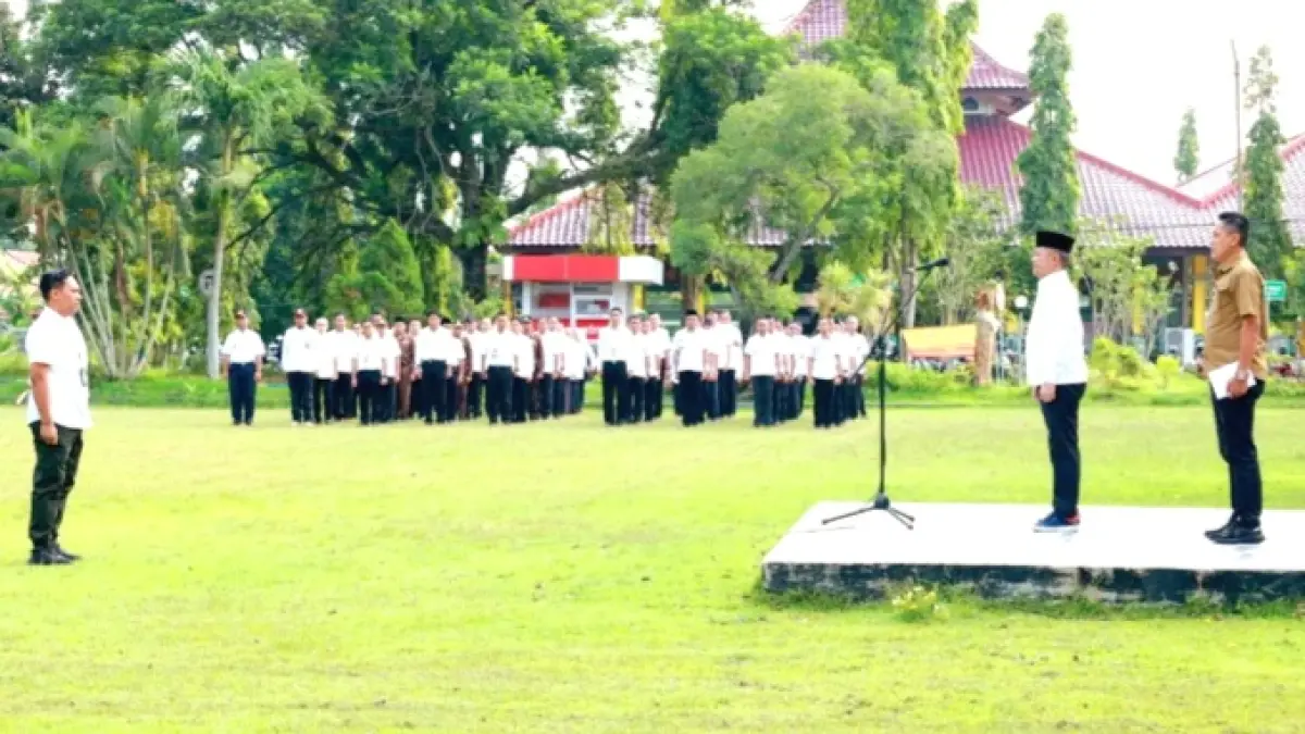 BERWIBAWA: Wakil Bupati Bangkalan Moch. Fauzan Ja