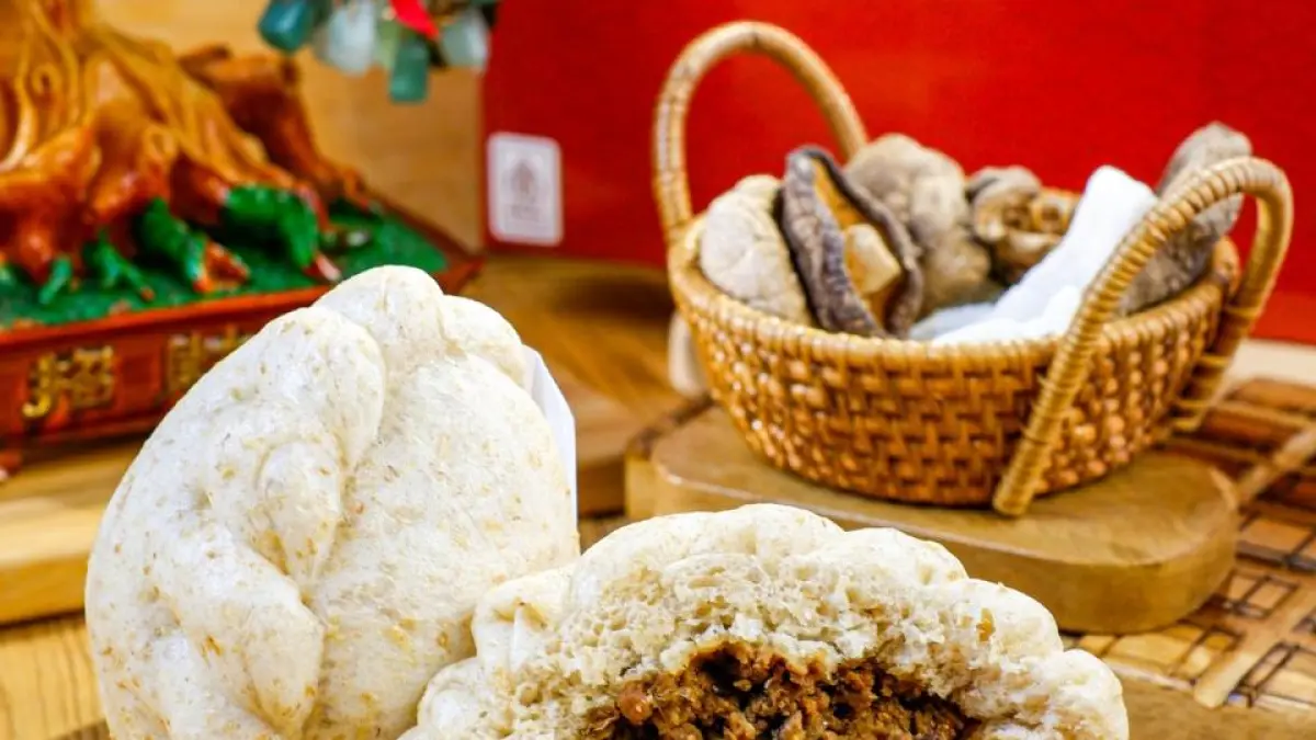 KREASI: Bakpao Gandum RoyalKueID, usaha kuliner asal Jakarta Utara yang mendapat pendanaan dari BRI.