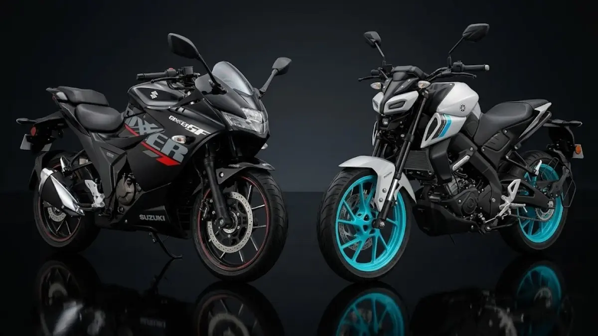 Suzuki Gixxer 150 vs  Yamaha MT 125 