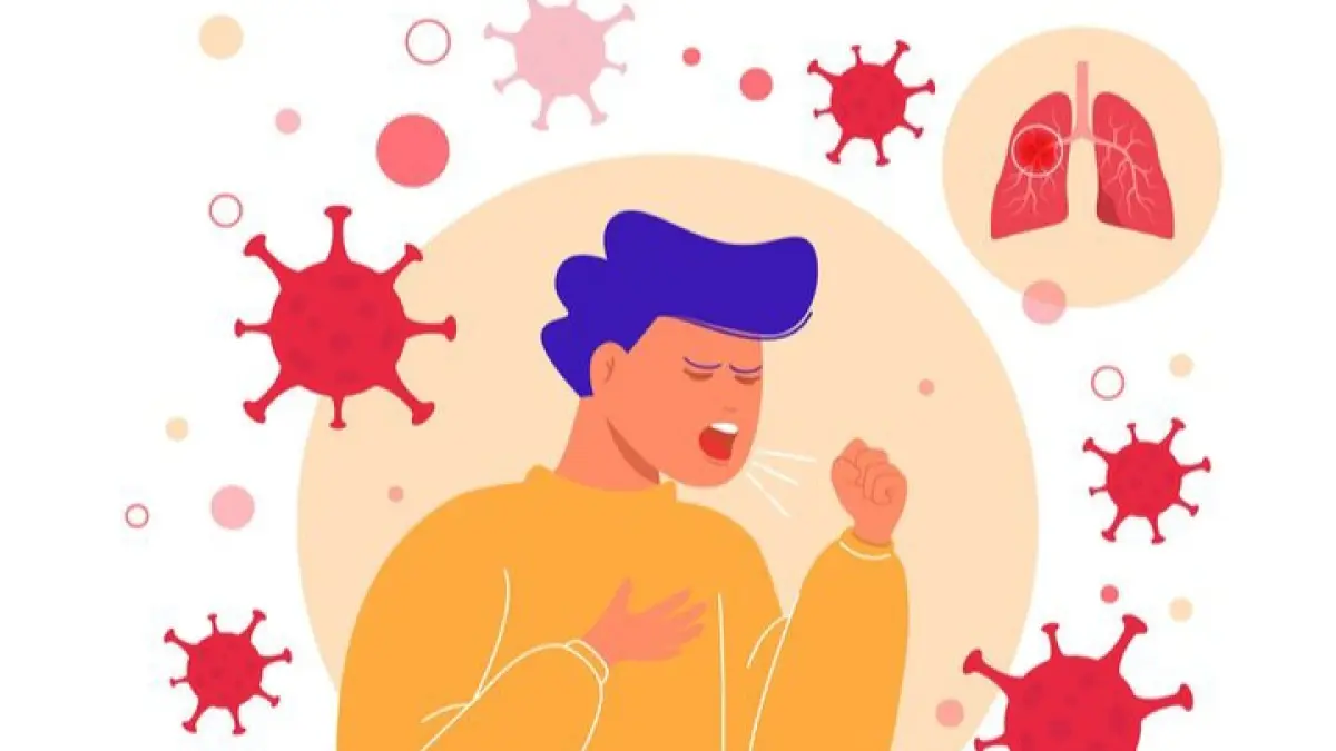 Ilustrasi penderita TBC. (FREEPIK)