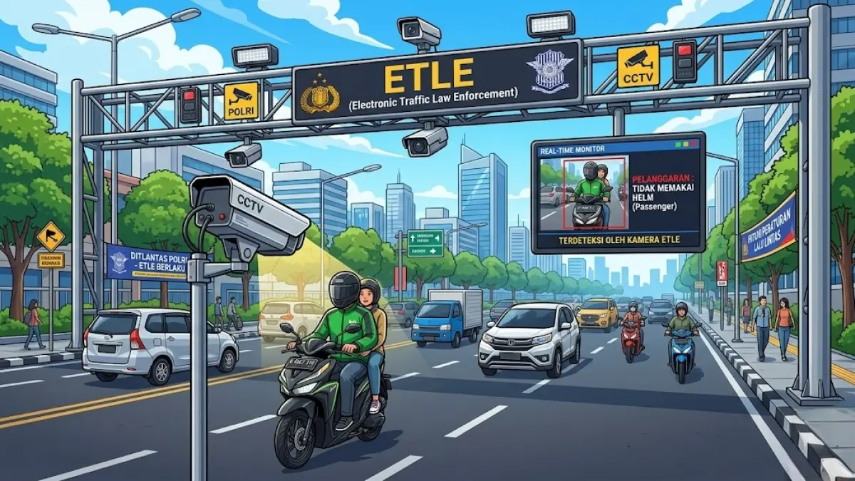 Ilustrasi ETLE 