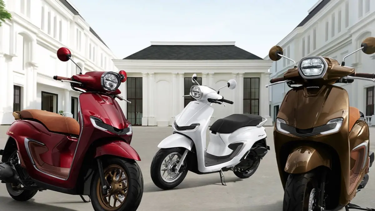 New Honda Stylo 160 Hadir dengan Sentuhan Warna Burgundy yang Elegan, Perpaduan Desain Retro dan Fitur Modern Bikin Makin Premium