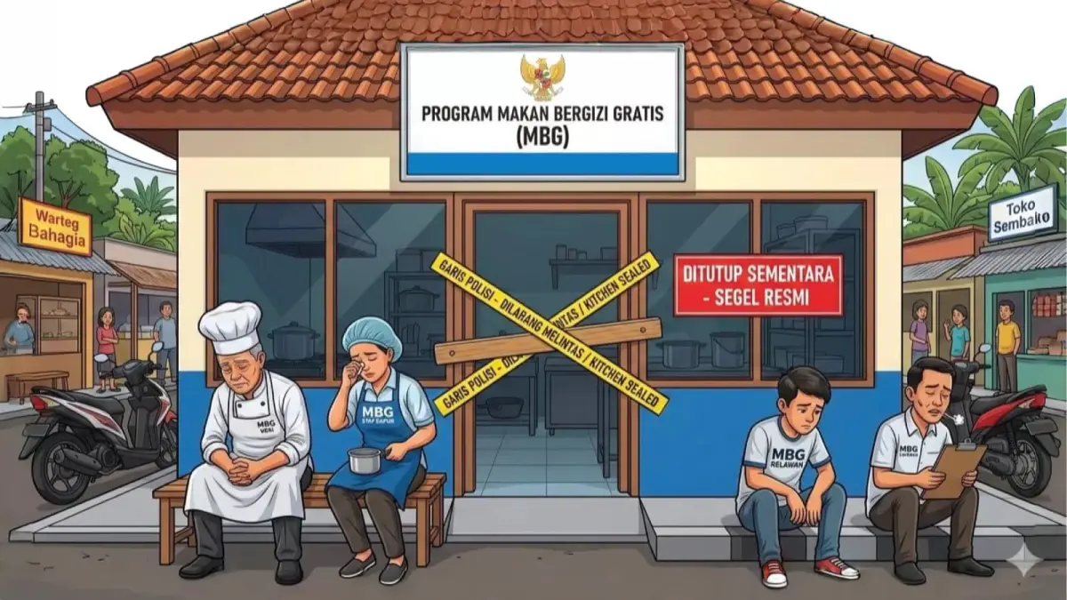 Ilustrasi SPPG Dihentikan Sementara