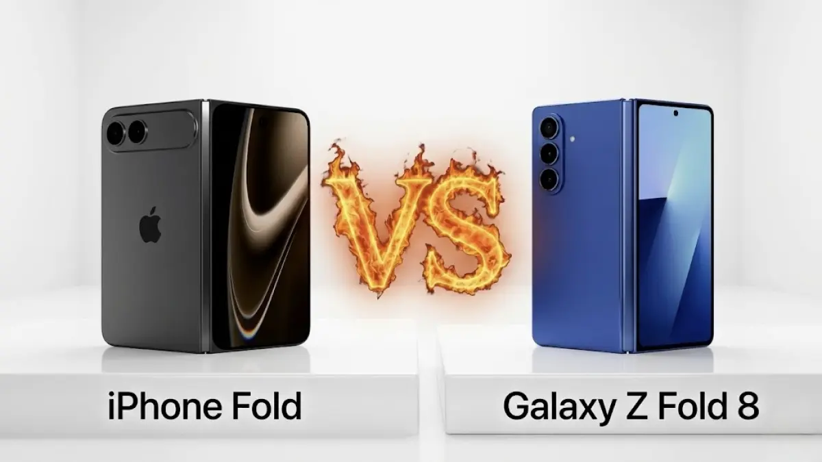 iPhone Fold Vs Galaxy Z Fold 8