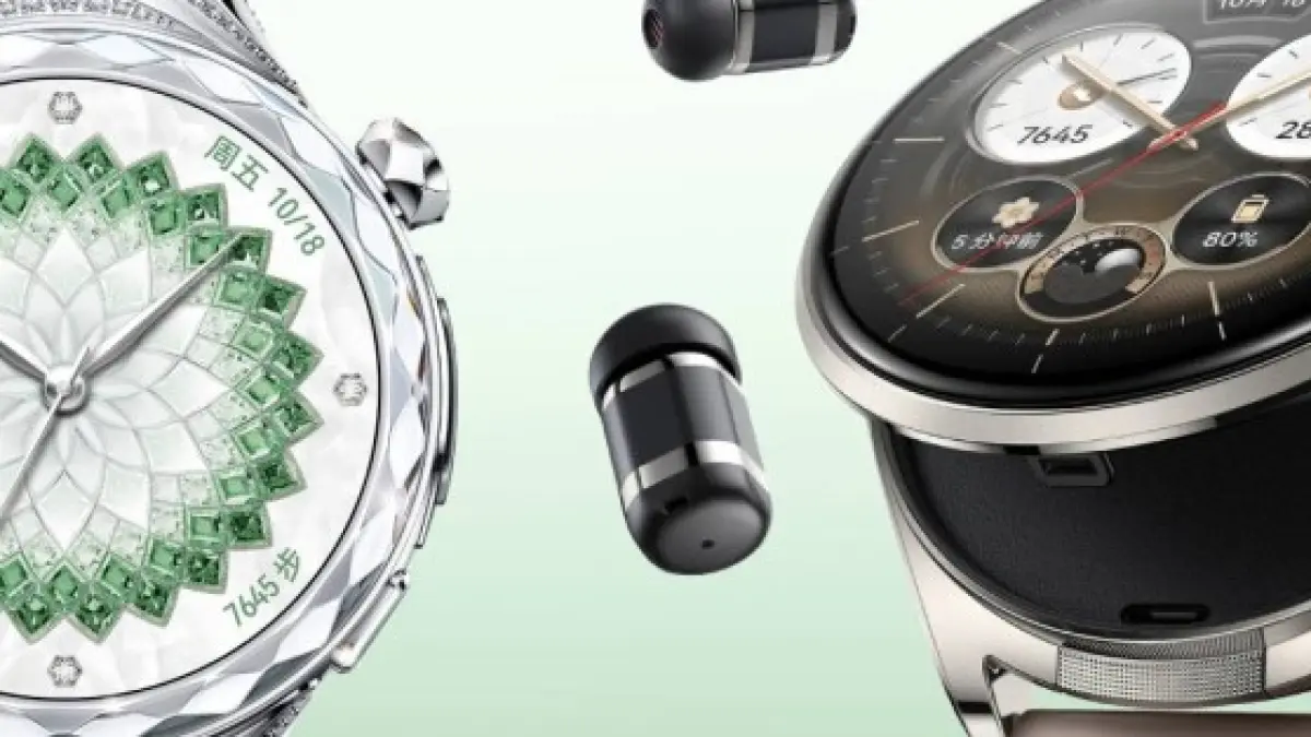 Huawei Watch Buds 2 dan Watch Ultimate Star Diamond Edition.