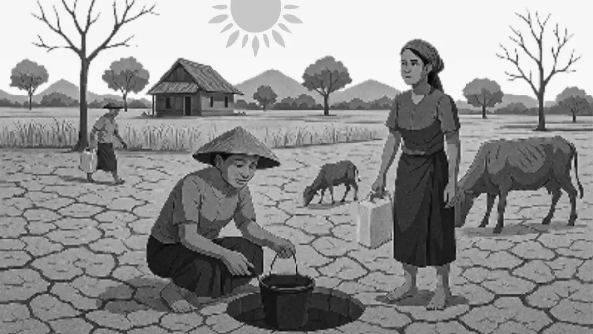 ilustrasi kekeringan
