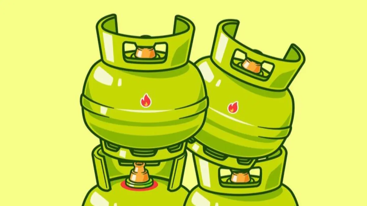 LPG 3 Kilogram. FREEPIK