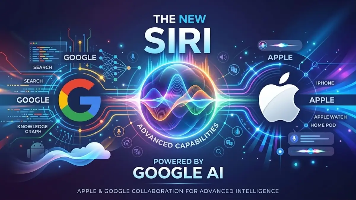 Kolaborasi google dengan Apple