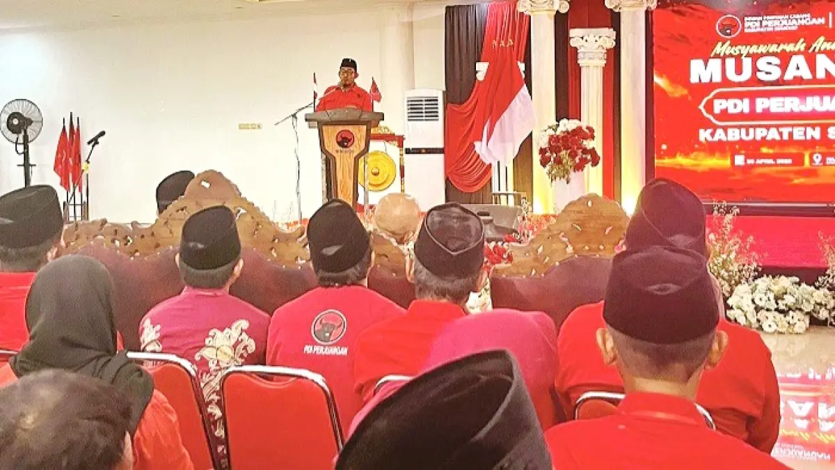 PDI Perjuangan Sumenep Targetkan 15 Kursi DPRD, Gelar Musancab Persiapan Pemilu 2029