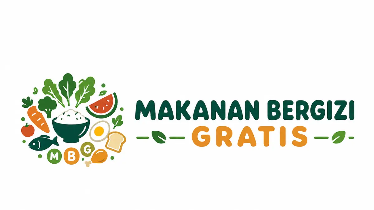 Ilustasi Logo Program Makanan Bergizi Gratis