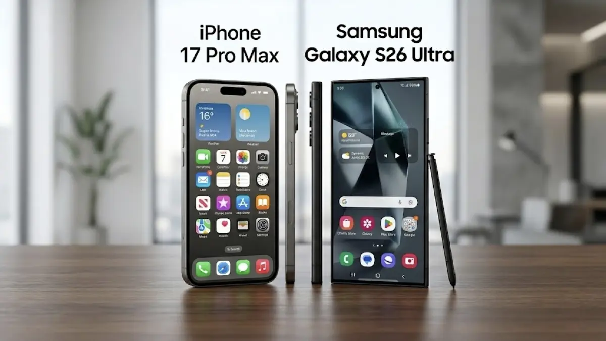iPhone 17 Pro Max vs Samsung Galaxy S26 Ultra