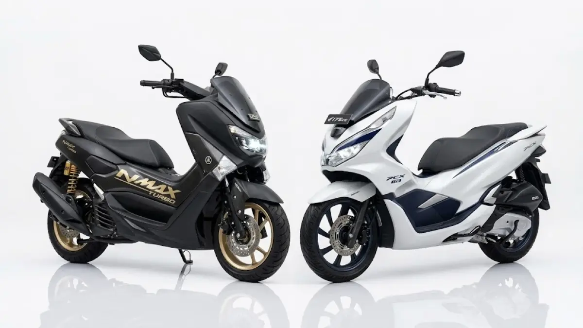 NMAX Turbo dan Honda PCX 175