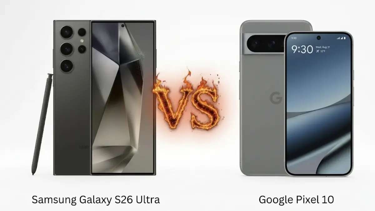 Samsung Galaxy S26 Ultra vs Google Pixel 10