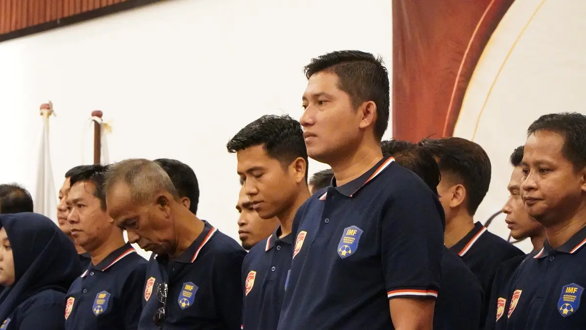 MANTAPKAN NIAT: Pengurus KSMI Pamekasan dilantik di Hotel Odaita Pamekasan, Sabtu (9/5)