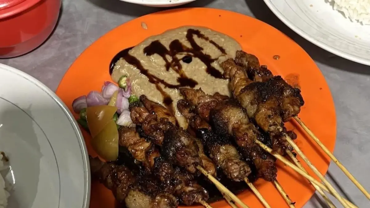 Sate kambing Idul Adha