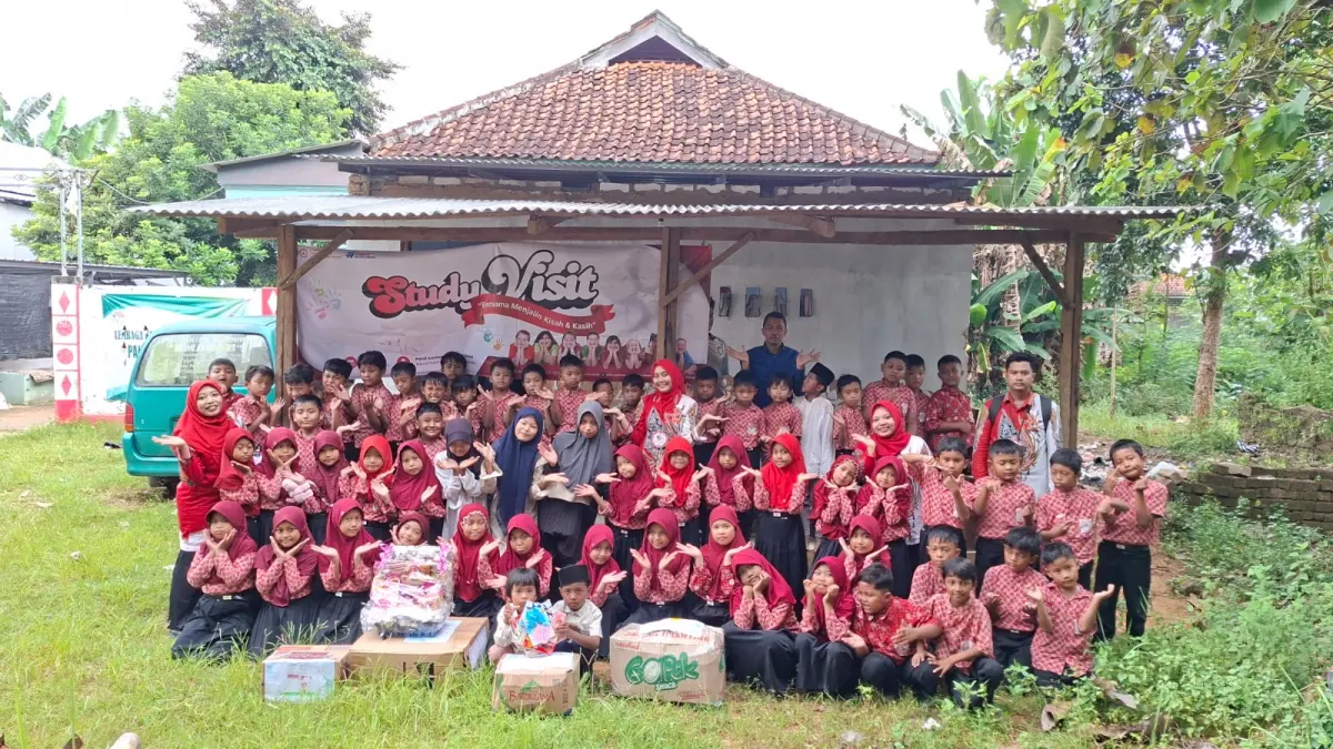 Siswa FIES Sumenep Study Visit ke Panti Asuhan Amanah Umat Lenteng