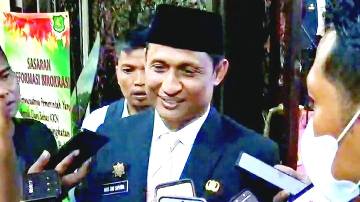 Sekkab Sumenep Agus Dwi Saputra. (MOH. LATIF/JPRM)