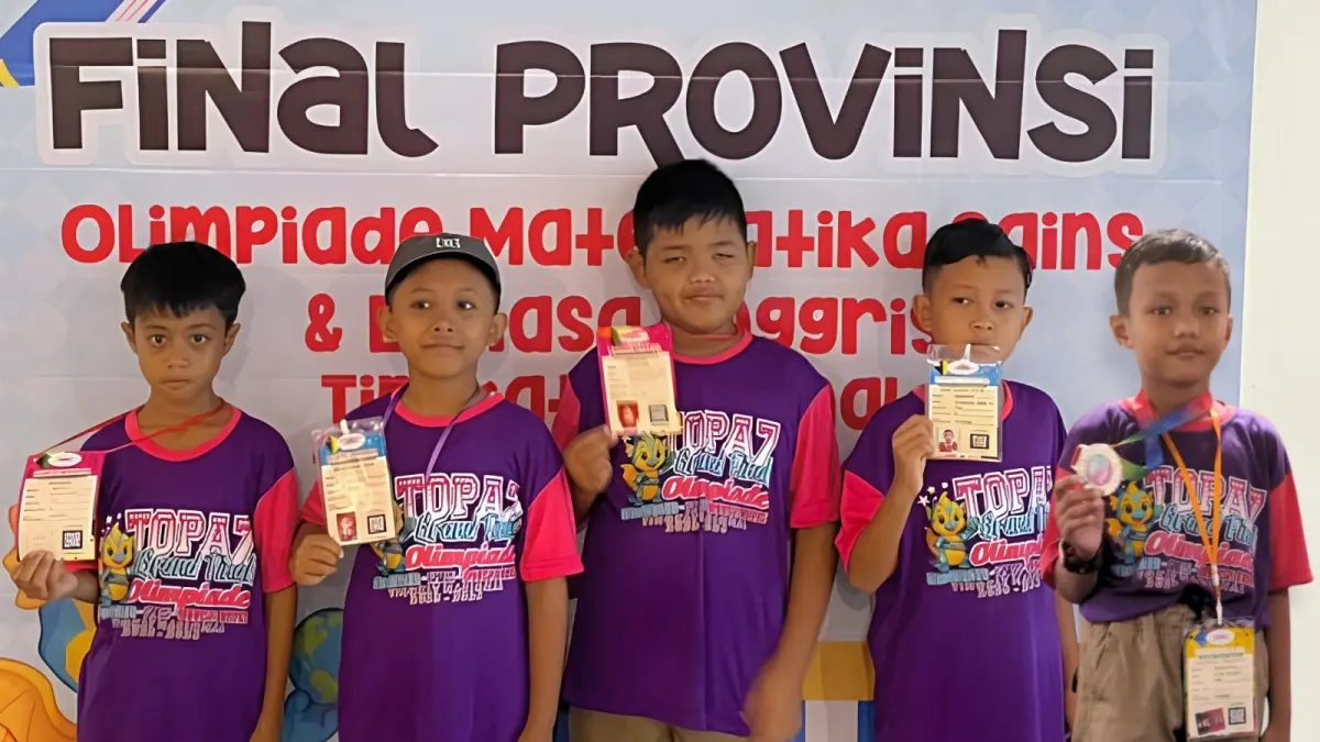 Lima Siswa FIES Sumenep Raih Medali Tingkat Provinsi.
