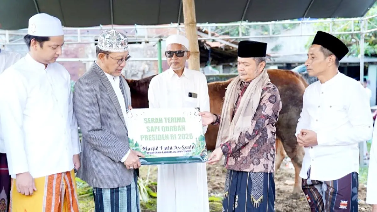 AMANAH: Wabup Bangkalan Moch. Fauzan Ja