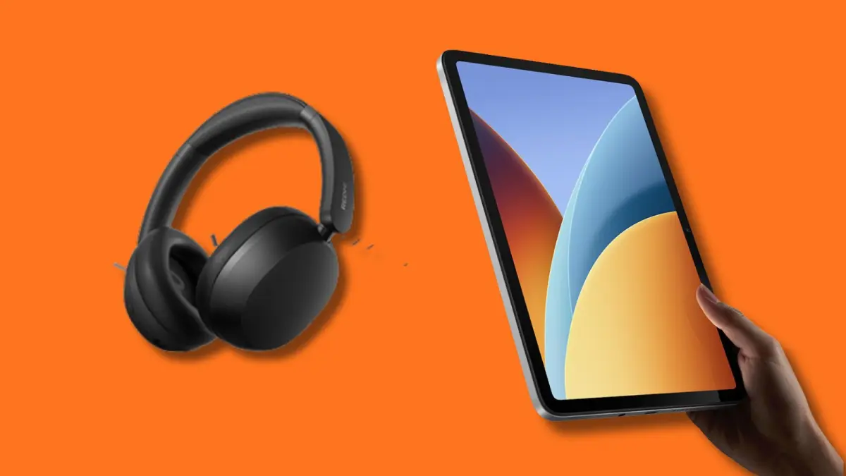 Redmi Pad 2 9.7 dan Headphone Neo.