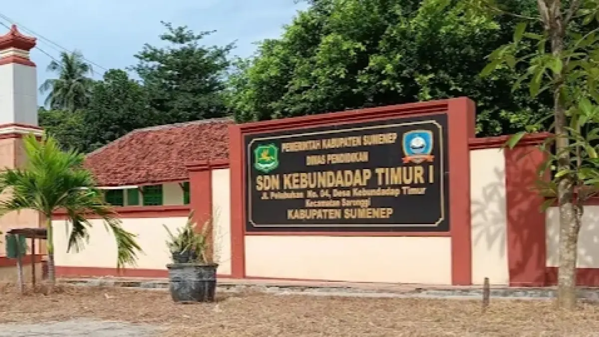 Lokasi SDN Kebundadap Timur 1 di Jl. Pelabuhan No.4, Ares Tengah, Kebundadap Timur, Kec. Saronggi, Kabupaten Sumenep