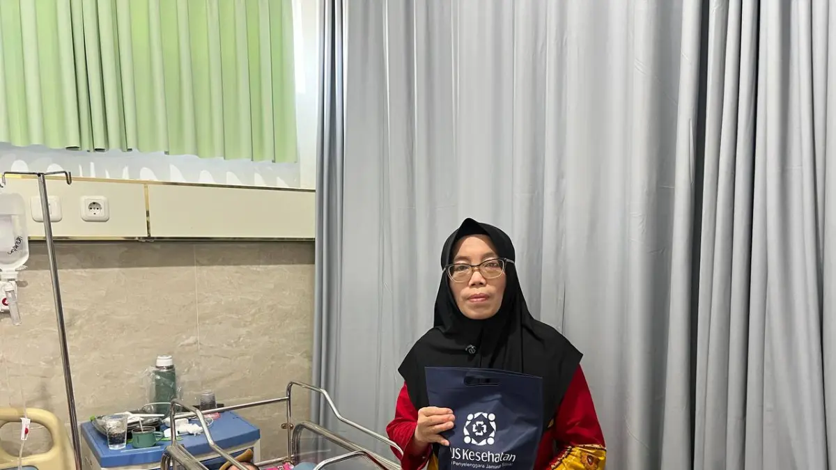 Zaenab, peserta JKN segmen Penerima Bantuan Iuran (PBI) asal Kecamatan Pakong, Kabupaten Pamekasan.