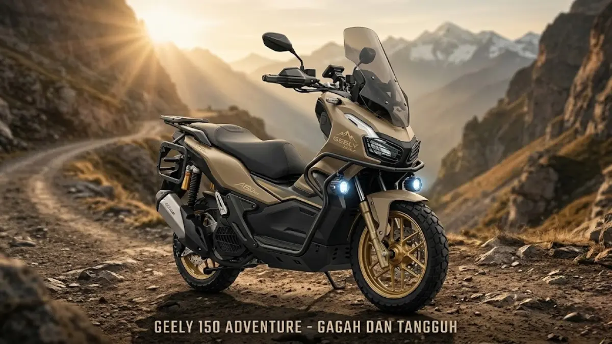 motor matic adventure Geely 150cc