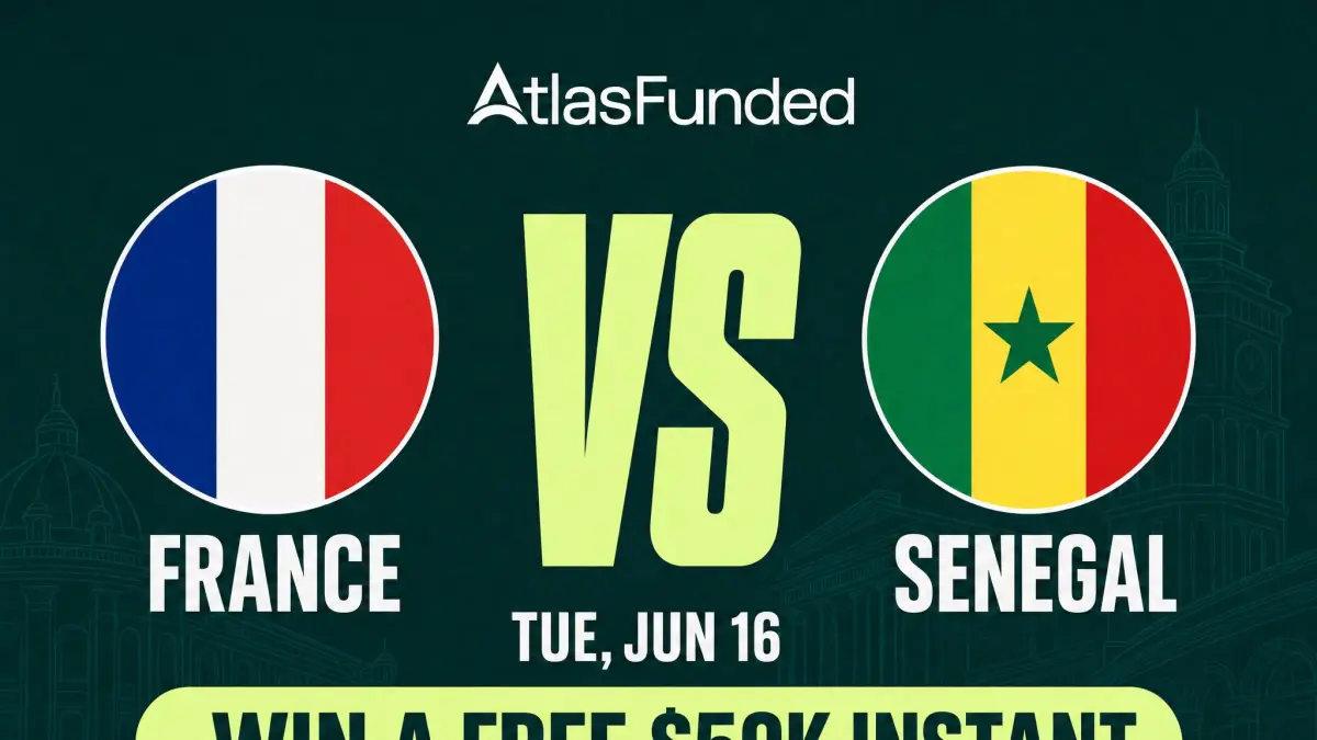 Prancis vs Senegal di Piala Dunia 2026. 
Sumber: X/@atlasfunded