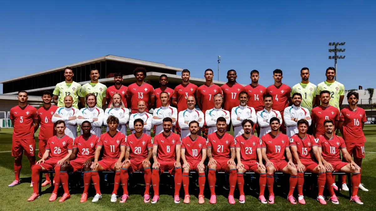Tim Nasional Portugal. 
Sumber: X/@selecaoportugal