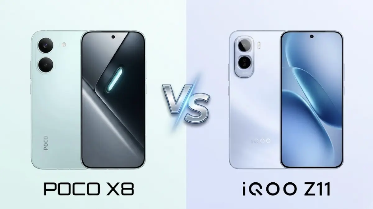 POCO X8 Vs iQOO Z11